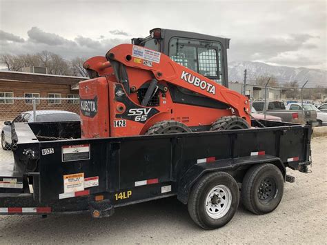 davis county skid steer rental|Dump Trailer/Skid Steer Combo .